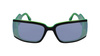 Okulary KARL LAGERFELD KL6106S-11. Okulary przeciwsłoneczne, Kolor czarny. Unisex.