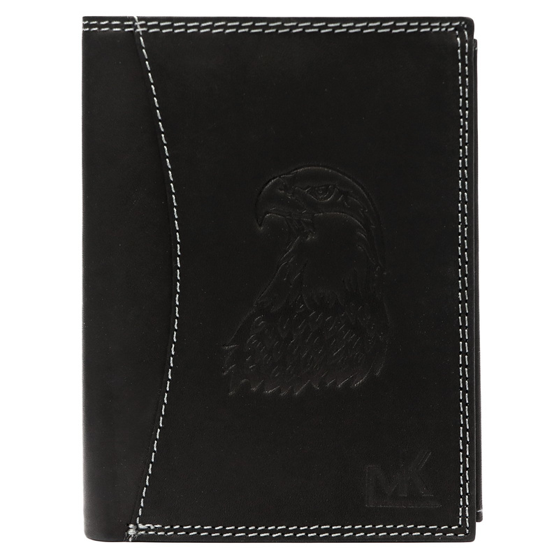 Skórzany męski portfel Money Kepper CDD 5601 EAGLE