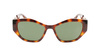 Okulary KARL LAGERFELD KL6086S-240. Okulary przeciwsłoneczne, Kolor brązowy. Kobieta.