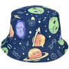Planety kapelusz dwustronny bucket hat dziecięcy modny kap-hd-7