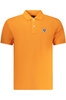 MĘSKA KOSZULKA POLO Z KRÓTKIM RĘKAWEM NORTH SAILS, POMARAŃCZOWA