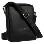 Saszetka męska z naturalnej skóry Peterson PTN 250586-NDM