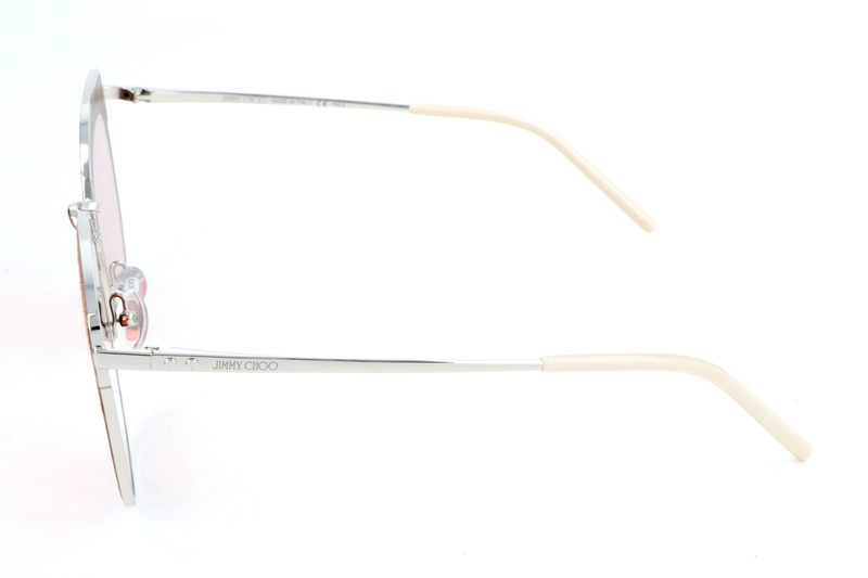 Okulary JIMMY CHOO NILE-S-S0J. Okulary przeciwsłoneczne, Kolor szary. Kobieta.