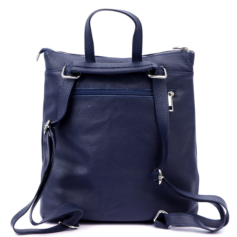 Luka damski plecak-torebka skóra naturalna plecak z kieszeniami miejski