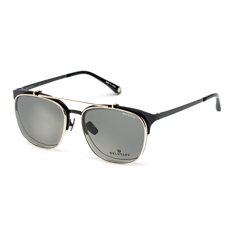 Okulary BELSTAFF HATCHERNEGROD. VIEW + CLIP-ON, Kolor czarny. Kobieta.