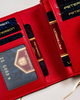 Zgrabny portfel damski ze skóry eko Peterson RFID