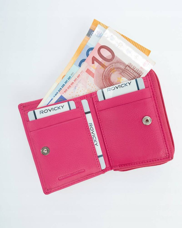 Skórzany męski portfel Rovicky R-23-17-LFN