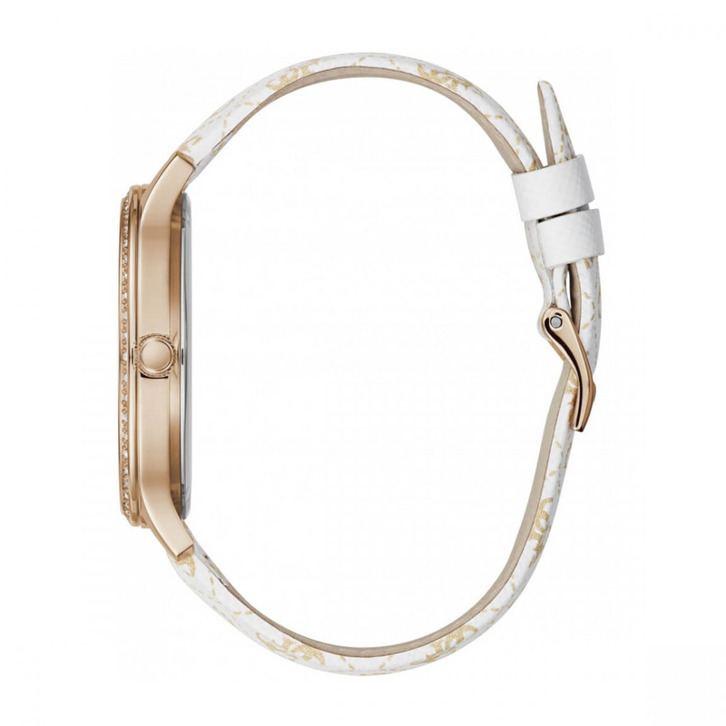 Zegarek GUESS W1229L3. Kwarcowy, Kolor szary. Kobieta.