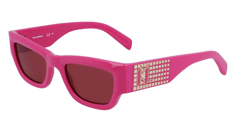 Okulary KARL LAGERFELD KL6141S522152. Okulary przeciwsłoneczne, Kolor różowy. Kobieta.