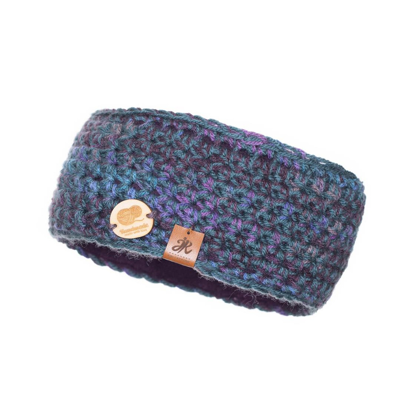 Niezwykle ciepła opaska na głowę Handmade