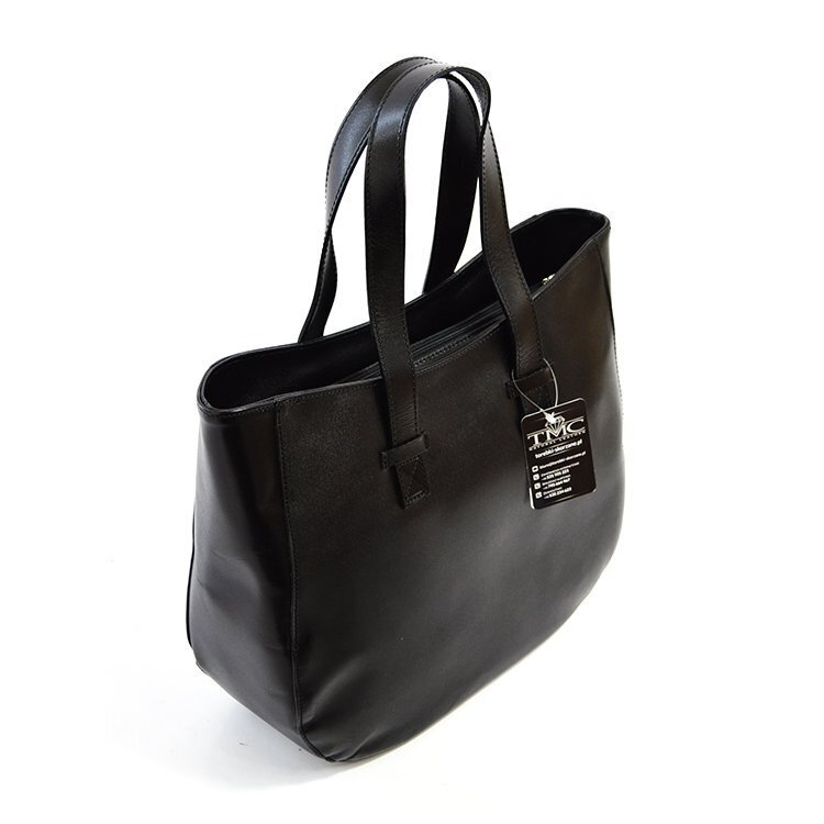 Torebka skórzana na ramię duża damska shopperbag