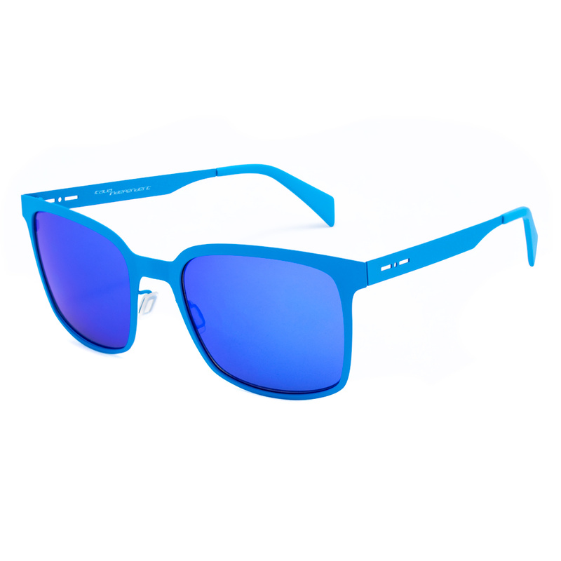 Okulary ITALIA INDEPENDENT 0500-027-000. Okulary przeciwsłoneczne, Kolor niebieski. Mężczyzna.