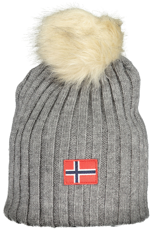 NORWEGIA 1963 SZARY CZAPEK DAMSKI