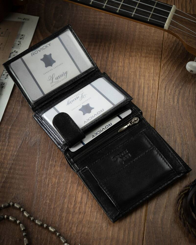 4U Cavaldi portfel męski rozbudowany skóra naturalna pionowy pojemny