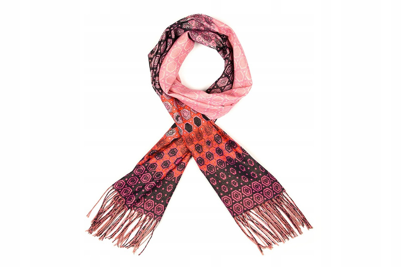 Szalik damski modna chusta dwustronna elegancka AX-64-6