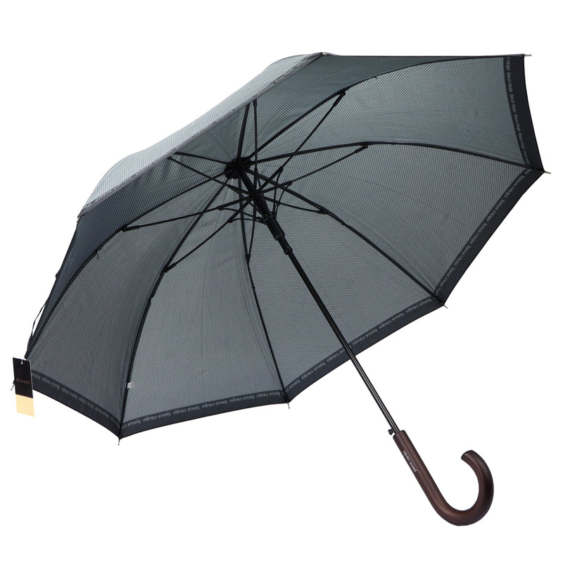Wytrzymały długi parasol rozkładany trwały i odporny marki Pierre Cardin