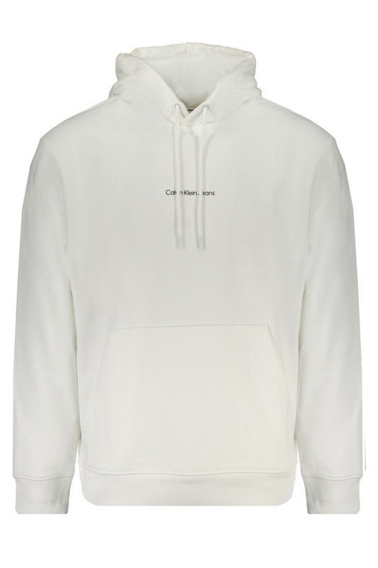 BIAŁA BLUZA MĘSKA BEZ ZAMKA CALVIN KLEIN