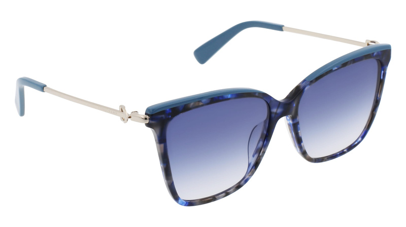 Okulary LONGCHAMP LO683S-420. Okulary przeciwsłoneczne, Kolor niebieski. Kobieta.