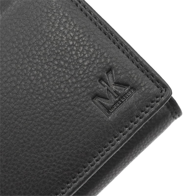 Duży Skórzany damski portfel Money Kepper z RFID