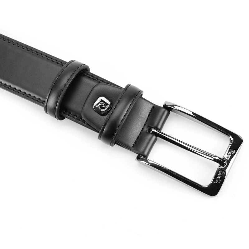 Pierre Cardin zestaw na prezent pasek i portfel męski skóra naturalna