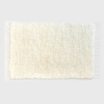 Tkany dywan z owczej skóry Czekoladowy