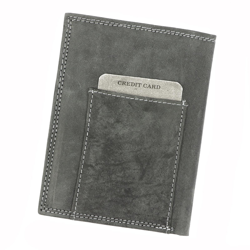 Skórzany męski portfel Wild N4-P-CHM RFID