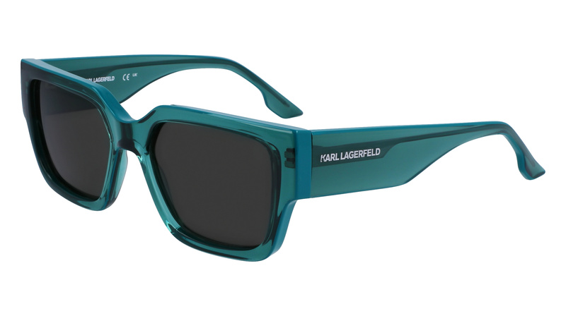 Okulary KARL LAGERFELD KL6142S-316. Okulary przeciwsłoneczne, Kolor zielony. Unisex.