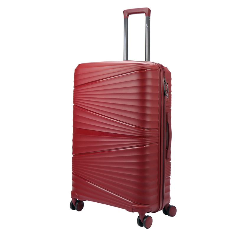 Jony zestaw trzech walizek podróżnych na kółkach z kosmetyczką ABS