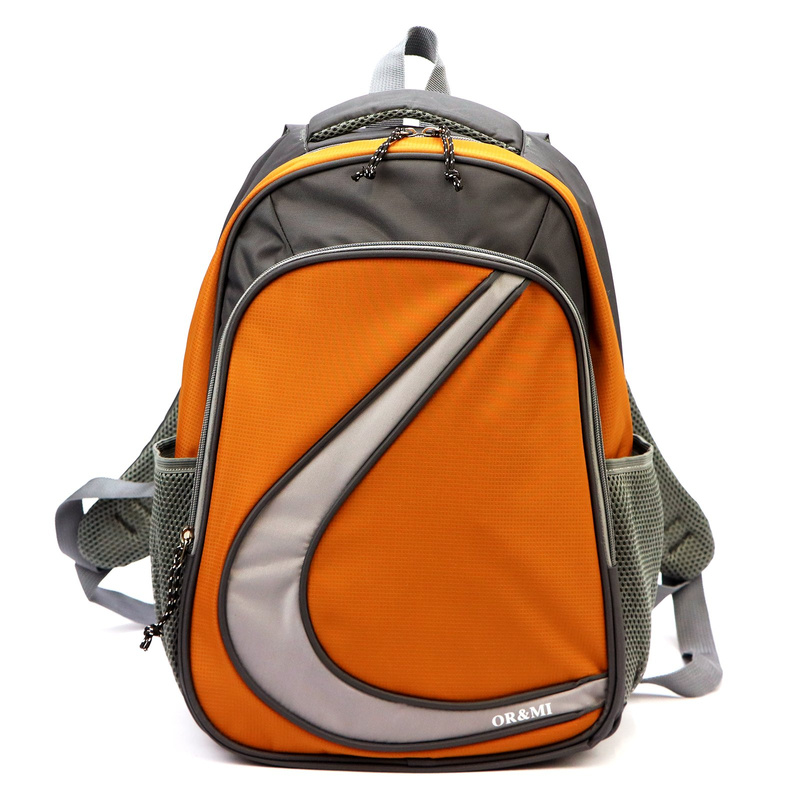 Ormi damski plecak sportowy pojemny z kieszeniami materiałowy odporny