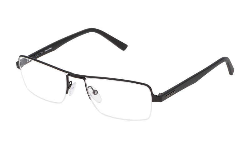 Okulary POLICE VPL257-520531. Okulary, Kolor czarny. Mężczyzna.