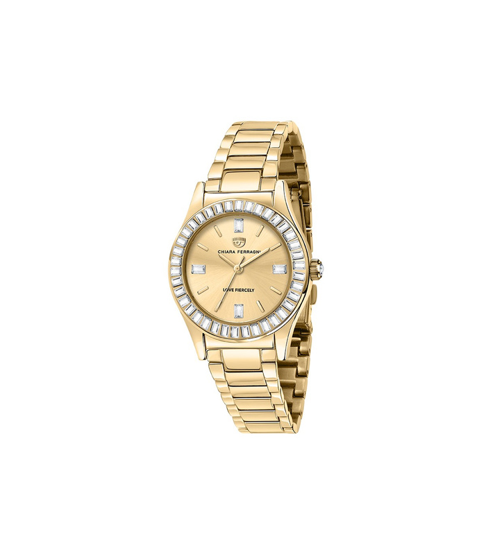 Zegarek CHIARA FERRAGNI R1953102501. Kwarcowy, Kolor złoty. Kobieta.