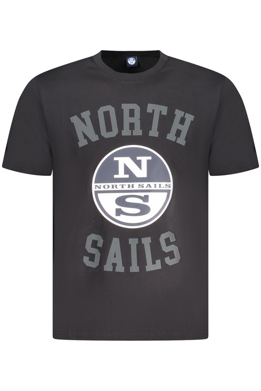NORTH SAILS KOSZULKA Z KRÓTKIM RĘKAWEM MĘSKA CZARNA