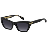 Damskie okulary przeciwsłoneczne Marc Jacobs MJ 1112/S czarno-złote