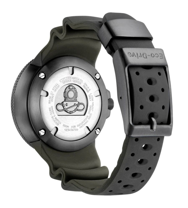 Zegarek CITIZEN BJ8055-04X. SOLAR QUARTZ, Kolor zielony. Mężczyzna.