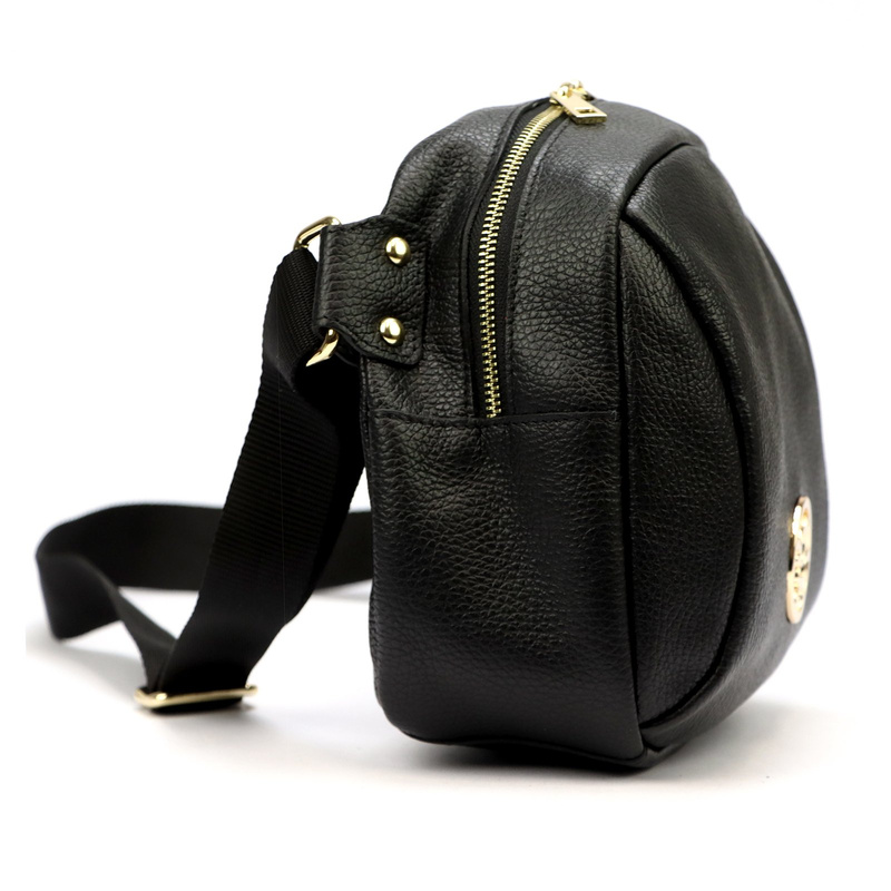 Gregorio mała damska listonoszka skóra naturalna torebka miejska na ramię