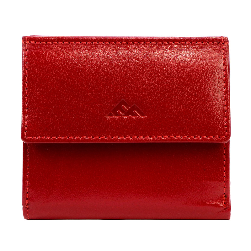 EL FORREST damska portmonetka skóra naturalna mały portfel system RFID