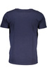 NIEBIESKI MĘSKI T-SHIRT Z KRÓTKIM RĘKAWEM SZKOŁA MORSKA