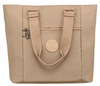 Nylonowy, pojemny shopper damski - Peterson