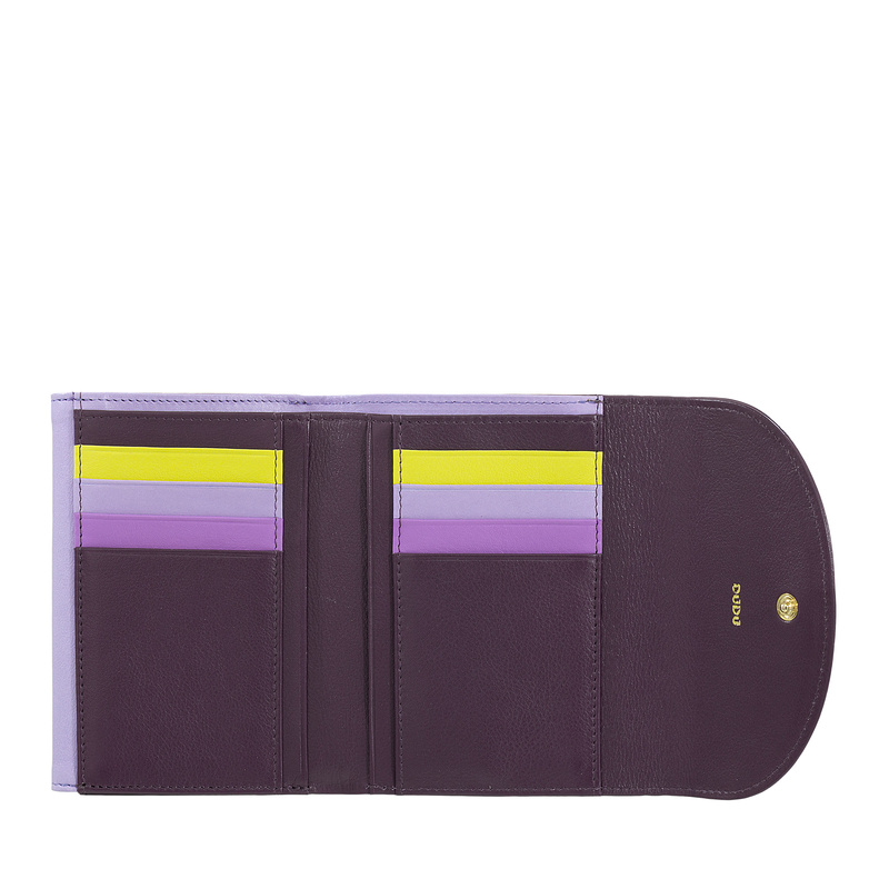 Damska zgrabna skórzana mała portmonetka od DUDU