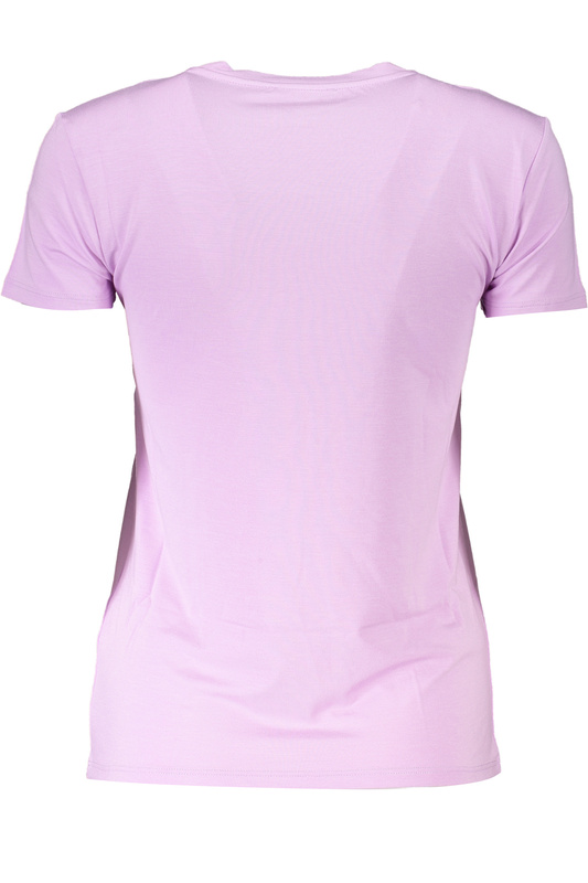 T-SHIRT DAMSKI Z KRÓTKIM RĘKAWEM PATRIZIA PEPE FIOLETOWY