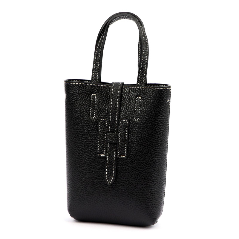 Luka damska skórzana listonoszka torebka do ręki Mała zgrabna i stylowa