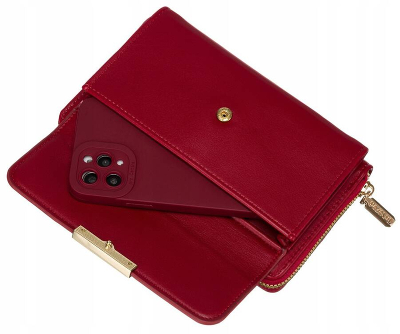 Elegancka mini torebka-portfel w jednym 4U Cavaldi