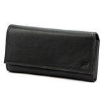Skórzany pojemny podłużny męski portfel Nordee
