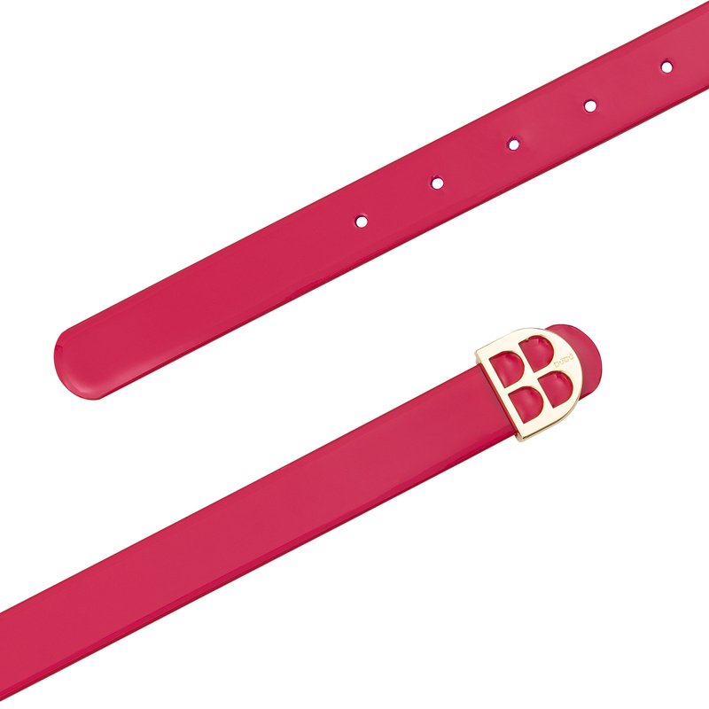 DuDu stylowy damski pasek do spodni skóra naturalna dwustronny