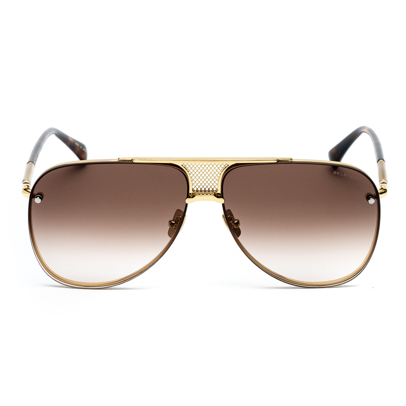 Okulary BELSTAFF BECKINGONSHI. Okulary przeciwsłoneczne, Kolor złoty. Mężczyzna.