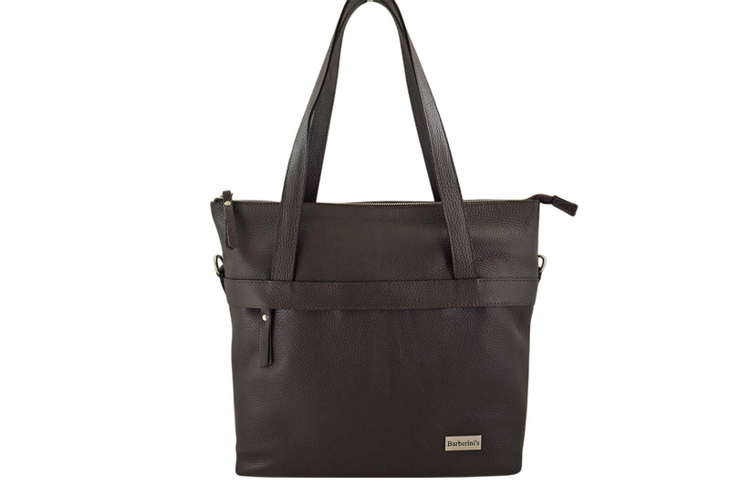 Torebka skórzana shopperbag na ramię Barberini's