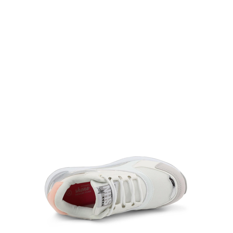 Sneakersy marki Shone model 3526-014. Kolor Biały, Obuwie Dziewczynka. sezon: Wiosna/Lato