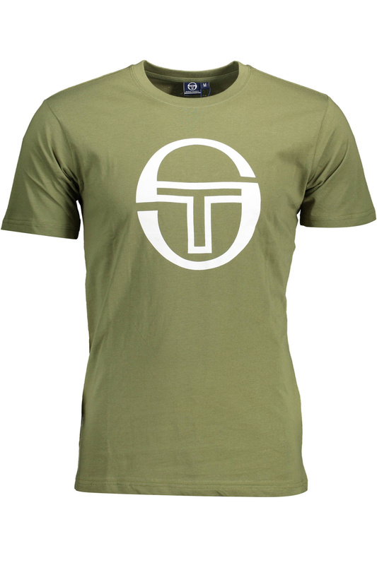 SERGIO TACCHINI MĘSKA KOSZULKA Z KRÓTKIM RĘKAWEM ZIELONA