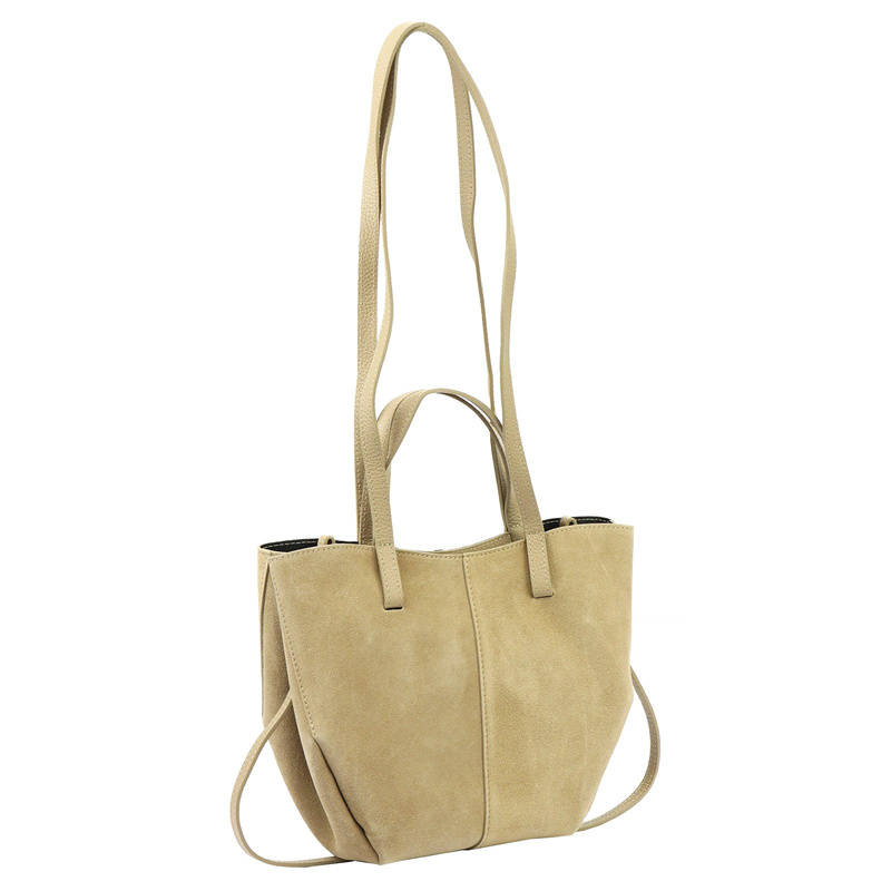 Luka Skórzana pojemna Stylowa damska shopperbag torebka na ramię