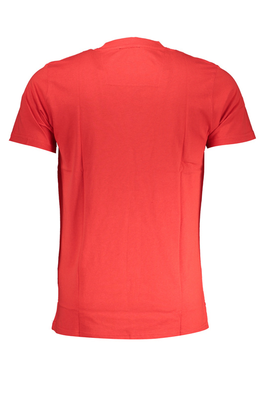 T-SHIRT MĘSKI Z KRÓTKIM RĘKAWEM KLASY CAVALLI CZERWONY